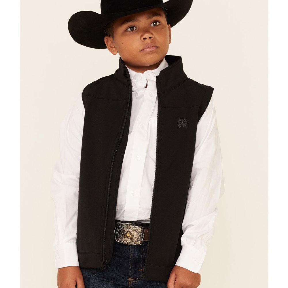 Cinch Black Kids Vest